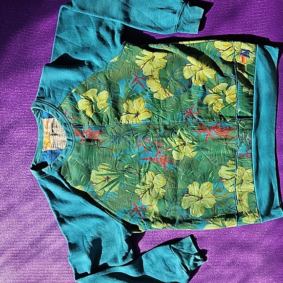 Aviator Nation Unisex L crew neck Tropical Sweatshirt - Picture 5 of 13